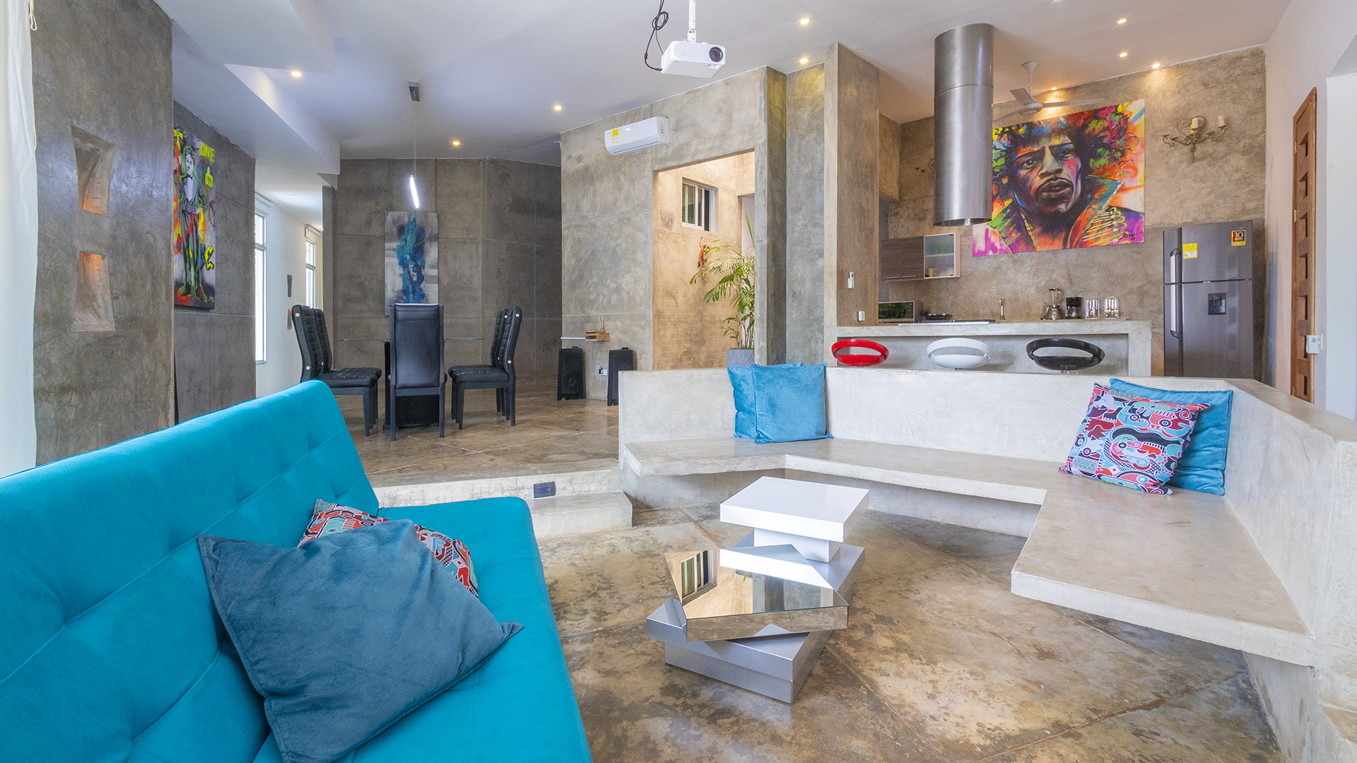 Compound — main living area